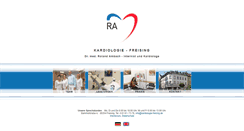 Desktop Screenshot of kardiologie-freising.de