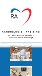 Mobile Screenshot of kardiologie-freising.de