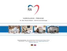 Tablet Screenshot of kardiologie-freising.de